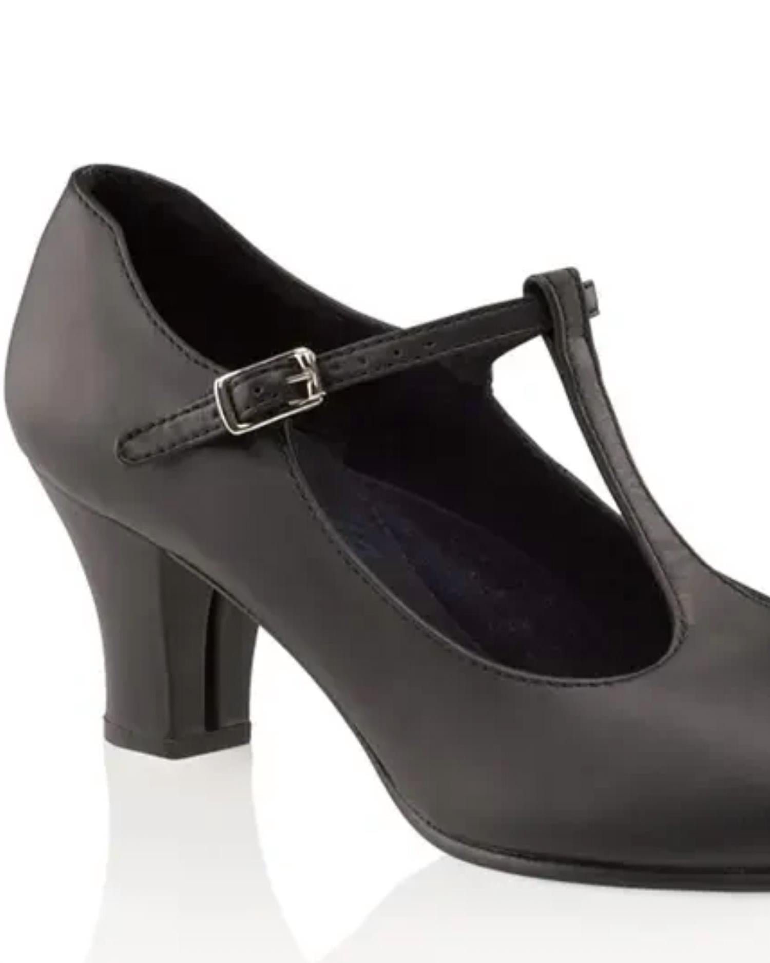 Capezio - Women’s Jr Footlight T-strap Character Shoe - Image 2