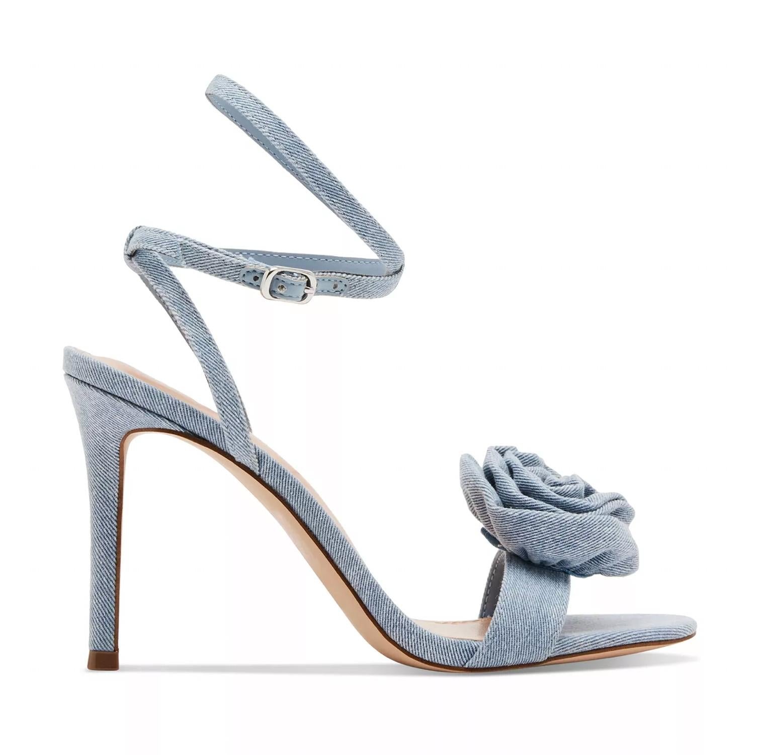 Madden Girl - Women's Rounded Toe Rosette Stiletto Heels - Image 2