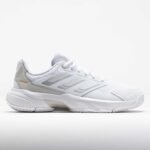 adidas CourtJam Control 3 Womens White/Silver Metallic/Grey One
