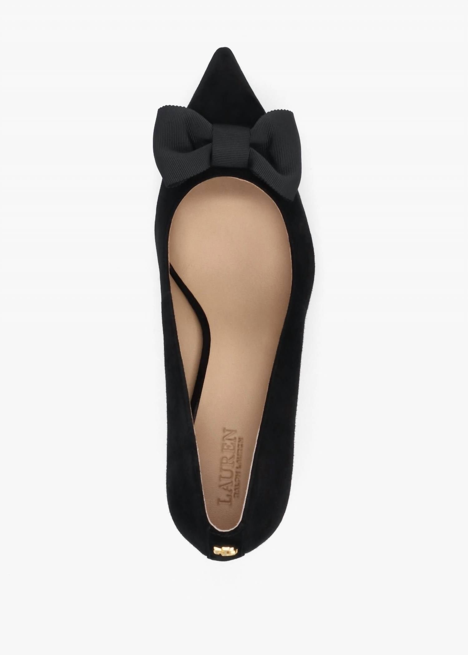 Ralph Lauren - Women's Lanette Bow-trim Suede Pumps Sandal - Image 3