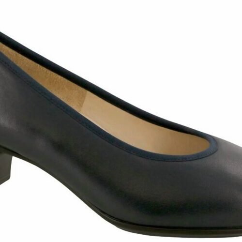 Sas - Women's Milano Navy Leather Pump Heels