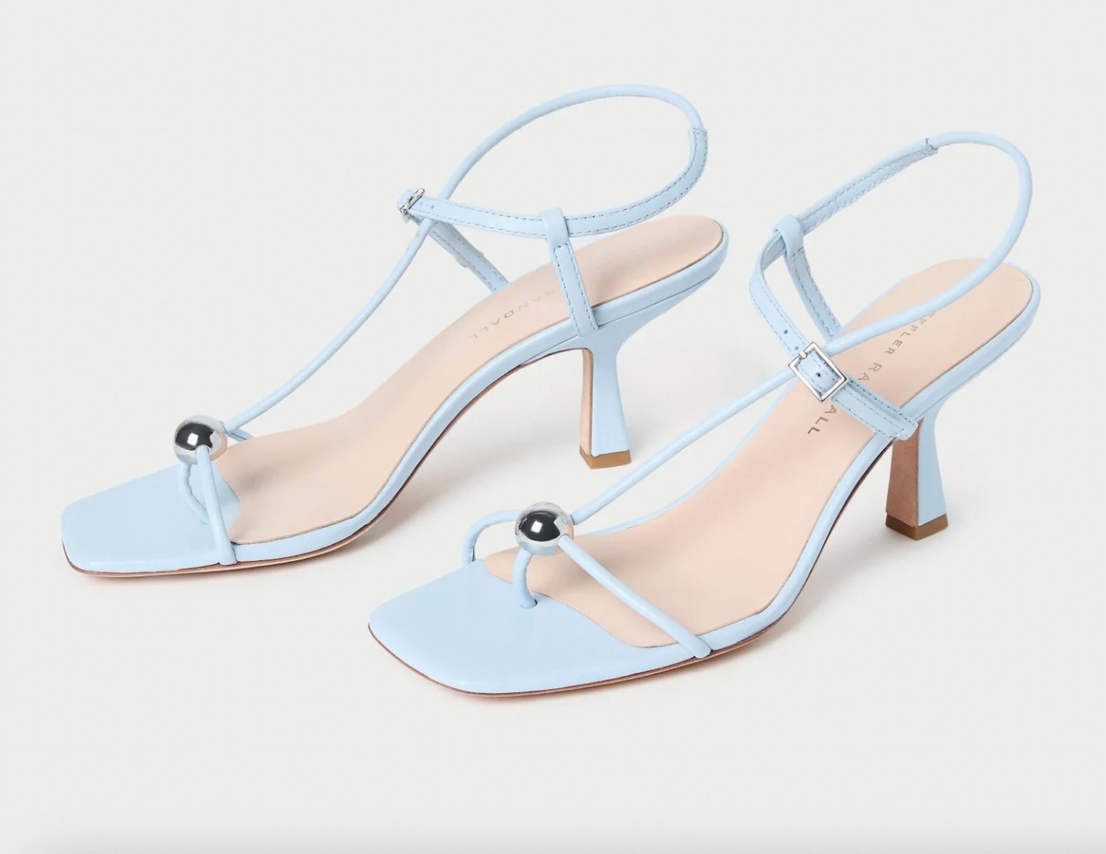 Loeffler Randall - Women's Triana Leather Mid-heel Sandal - Image 2