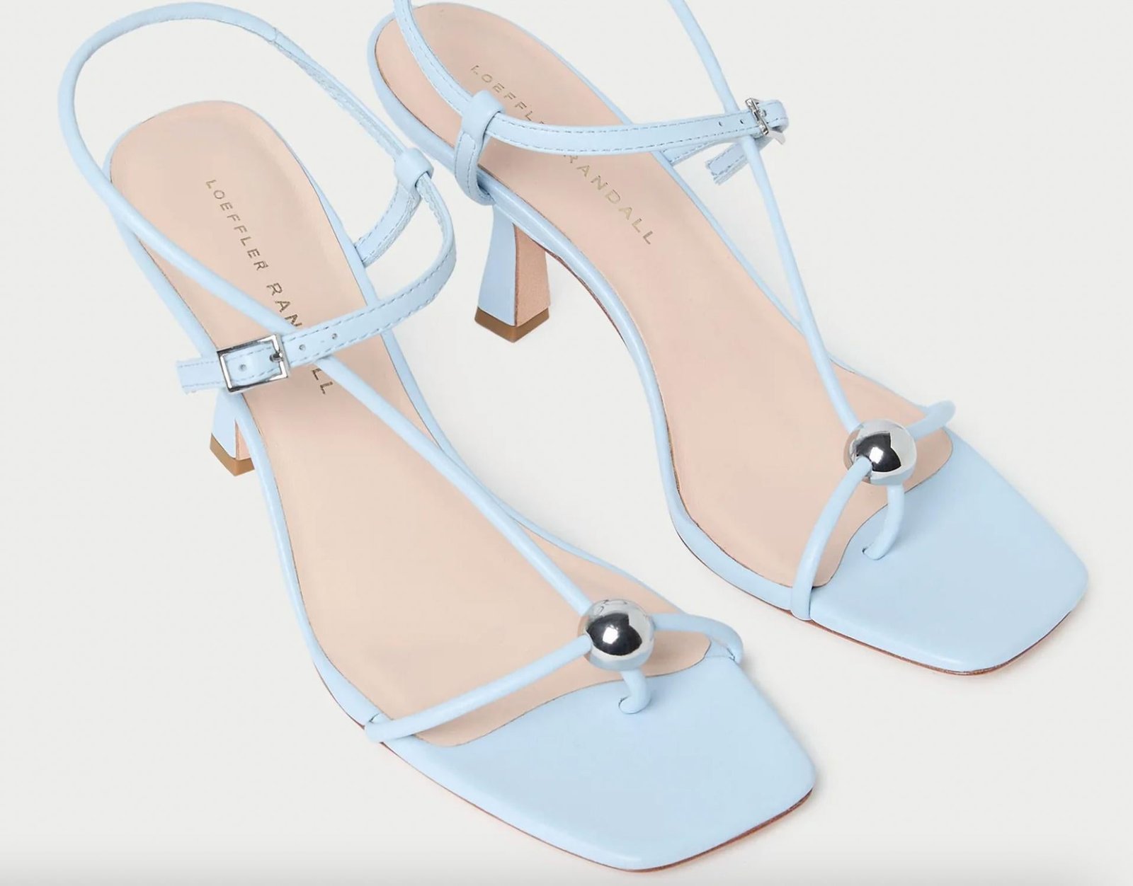 Loeffler Randall - Women's Triana Leather Mid-heel Sandal - Image 3