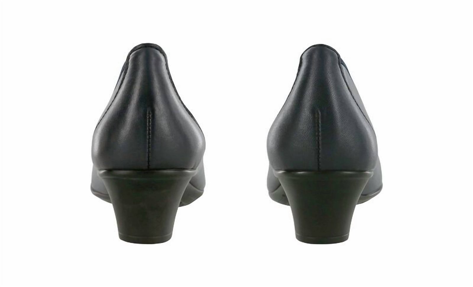 Sas - Women's Milano Navy Leather Pump Heels - Image 6